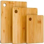 Blumtal Schneidebrett, Eiche, Holz, Bambus, 15x22 cm, K&uuml;chenzubeh&ouml;r,