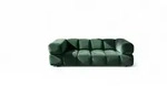 Fun M&ouml;bel Sofa, Gr&uuml;n, Textil, 240x70x96 cm, Wohnzimmer, Sofas & Couches,...