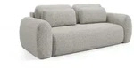 Fun M&ouml;bel Schlafsofa, Greige, Textil, 266x95x110 cm, Wohnzimmer, Sofas &...