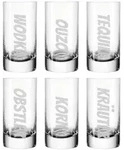 Luxentu Stamper, Transparent, Glas, Essen & Trinken, Gl&auml;ser, Schnapsgl&auml;ser