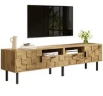 Okwish Tv-Lowboard, Natur, Holzwerkstoff, 35x42.5x160 cm, Wohnzimmer,...
