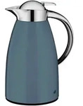 Alfi Isolierkanne Signo, Dunkelblau, Metall, 1 L, Ausgie&szlig;er, lebensmittelecht,