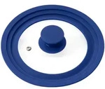 bremermann Universal-Glasdeckel,, Blau, Glas, 20x5x20 cm, Kochen, T&ouml;pfe,...