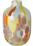 Boltze Home Vase, Mehrfarbig, Glas, 26 cm, Dekoration, Vasen, Glasvasen