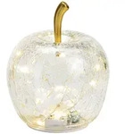 Led-Dekoleuchte, Transparent, Glas, 11x12x11 cm, Lampen & Leuchten,...