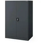 Jan Nowak B&uuml;roschrank, Anthrazit, Metall, 90x140x60 cm, Arbeitszimmer,