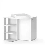 Vicco Wickelkommode, Wei&szlig;, Holzwerkstoff, 4 F&auml;cher, Quadratisch, 85x77.3x85...