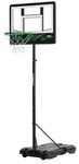 Salta Basketballst&auml;nder, Schwarz, Gr&uuml;n, Metall, 83x204-254x130 cm,