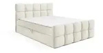 Fun M&ouml;bel Boxbett, Creme, Textil, 120x200 cm, Schlafzimmer, Betten, Boxspringbetten