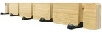 Home Deluxe Garderobenleiste, Natur, Holz, 2x5.5x50 cm, Garderobe,...
