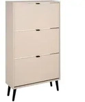 Mid.you Schuhkipper, Beige, Holz, 70x125x24 cm, stehend, Garderobe,