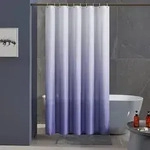 Duschvorhang, Mehrfarbig, Textil, 180x200 cm, Badtextilien, Duschvorh&auml;nge