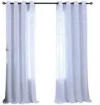 Gardinenbox Vorhang, Wei&szlig;, Textil, 145x245 cm, Oeko-Tex&reg; Standard 100,