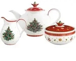 Villeroy & Boch Kaffeezubeh&ouml;r-Set, Mehrfarbig, Keramik, Kaffee & Tee, Kannen,
