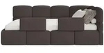 Selsey Kinderbett, Braun, Kunststoff, 1-Sitzer, 120x200 cm, Kinder- &...