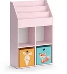 Vicco Kinderregal, Pink, Holzwerkstoff, 8 F&auml;cher, Rechteckig, 72x114.2x31.2 cm,