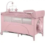 Kikka boo Babyreisebett, Pink, Metall, 60x120 cm, Babym&ouml;bel, Babybetten,...