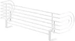 bremermann Herdschutzgitter,, Wei&szlig;, Metall, 60x15x14.5 cm, Kochen,...