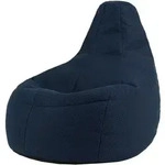 icon Sitzsack, Dunkelblau, Textil, 270 L, 94x85x92 cm, Hergestellt in...