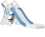 Aiyaplay Kinderrutsche, Blau, Kunststoff, 46.5x80x157 cm, unisex, Outdoor Spielzeug,