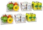 Intirilife K&uuml;hlschrank-Boxen, Transparent, Kunststoff, 15.9x17x26.8 cm,