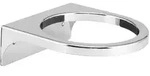 bremermann Wandhalterung, Chrom, Kunststoff, 12x4.5x13 cm, Badezimmer, WC