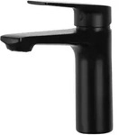 Badplaats Waschtischarmatur, Schwarz, Metall, Rund, 10x20x5 cm, Badezimmer,