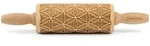 Folkroll Motiv-Teigrolle, Natur, Holz, Buche, 4.5x4.5x23 cm, nachhaltig,