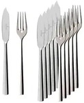 Villeroy & Boch Fischbesteck, Silber, Metall, Essen & Trinken, Besteck, Besteck-Sets