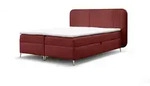 Fun M&ouml;bel Boxbett, Rot, Textil, 140x200 cm, Schlafzimmer, Betten, Boxspringbetten