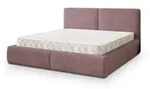Masseno Polsterbett, Lila, Holz, 180x200 cm, Schlafzimmer, Betten, Polsterbetten