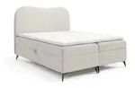 Fun M&ouml;bel Boxbett, Wei&szlig;, Textil, 120x200 cm, Schlafzimmer, Betten, Boxspringbetten