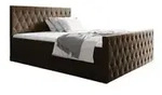 Fun M&ouml;bel Boxbett, Braun, Textil, 180x200 cm, Schlafzimmer, Betten, Boxspringbetten
