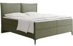 WFL Group Boxbett, Gr&uuml;n, Metall, Nachbildung, H4, H&ouml;he ca. 20 cm, Rechteckig,