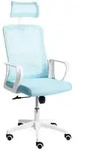 Beliani B&uuml;rostuhl, Hellblau, Textil, 46x110x62 cm, Arbeitszimmer, B&uuml;rost&uuml;hle,