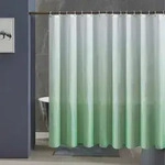 Duschvorhang, Gr&uuml;n, Textil, 240x200 cm, Badtextilien, Duschvorh&auml;nge
