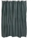 MSV Duschvorhang, Dunkelgr&uuml;n, Textil, Uni, 180x200 cm, antibakteriell,