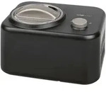 Clatronic Eismaschine, Schwarz, Kunststoff, 0,85 L, 31.5x21.0x23.5 cm, akustisches