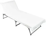 Zollner Strandtuch,, Wei&szlig;, Textil, 75x215 cm, Oeko-Tex&reg; Standard 100,...