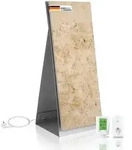 Mid.you Infrarot-Heizpaneel Lymonit A-800, Sand, Stein, 100x40x2 cm, Freizeit,...