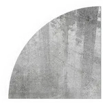 Tulup Glasplatte, Grau, Glas, Formgebogen, 100x100x0.4 cm, Kleinm&ouml;bel, Kamine &