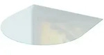 Tulup Glasbodenplatte, Transparent, Glas, Formgebogen, 100x100x0.4 cm,...