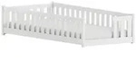 Kids Collective Bodenbett, Wei&szlig;, Holz, 80x180 cm, Kinder- & Jugendzimmer,