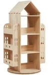 [en.casa] Kinderregal, Natur, Holz, Kiefer, 64x122x43 cm, Kinder- & Jugendzimmer,
