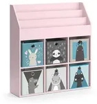 Vicco Kinderregal, Pink, Holzwerkstoff, 9 F&auml;cher, Rechteckig, 107.2x114.2x31.2...