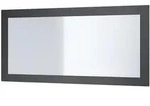 Vladon Spiegel, Schwarz, Holzwerkstoff, Rechteckig, 89x45x2 cm, Spiegel,...