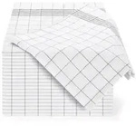 Blumtal Geschirrt&uuml;cher, Grau, Naturmaterialien, 50x70 cm, Kochen,...