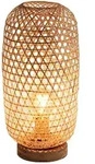 Globo Lighting Led, Orange, Holz, Oval, F, 22x46x22 cm, Lampen & Leuchten, LED