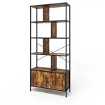 Vicco Raumteiler, Wildeiche, Holzwerkstoff, 10 F&auml;cher, Rechteckig, 80x180x30...