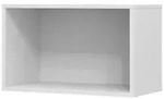 Vicco Wandregal, Wei&szlig;, Holzwerkstoff, 1 F&auml;cher, Rechteckig, 60x36x30 cm,